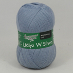 Семеновская Пряжа "Лидия Silver ЧШ" 100% имп. меринос 1613м/100гр
