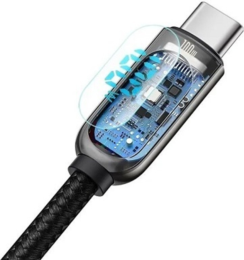 Кабель Baseus USB TypeC (M) черный