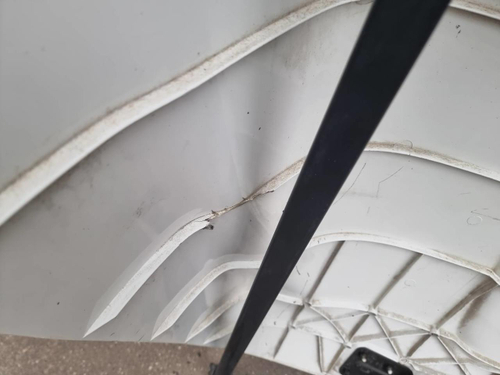 Спойлер кабины Scania R-Series (2016-н.в.)