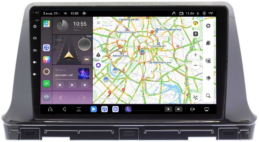 Магнитола для KIA Seltos 2020+ - Carmedia OL-1792 QLed, Android 13, TS20, CarPlay, SIM-слот