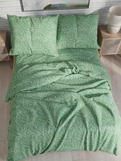 Наволочка комплект 2шт перкаль Сказка "Джунгли" 40х40 см на молнии