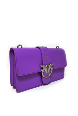CLASSIC LOVE BAG SIMPLY – purple silver