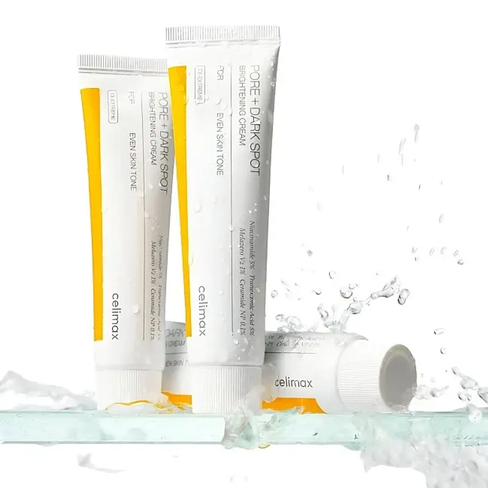 Celimax Pore+Dark Spot Brightening Cream крем для выравнивания тона и рельефа кожи