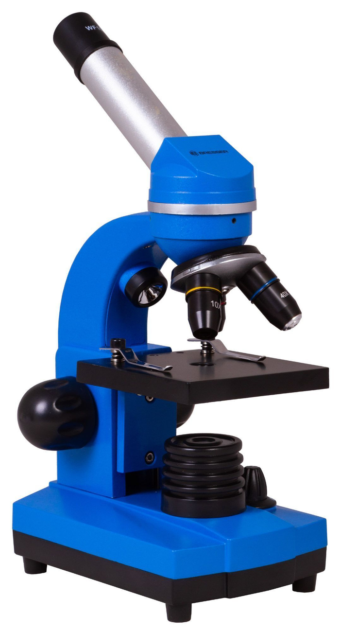 Микроскоп Bresser Junior Biolux SEL 40-1600x, синий