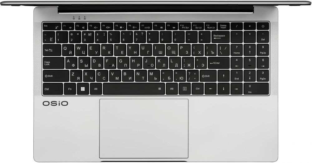 Ноутбук  OSIO FocusLine F150i-020 15.6 ", Core i5, 16 Гб RAM, 512 Гб SSD, Iris Xe Graphics, Серый