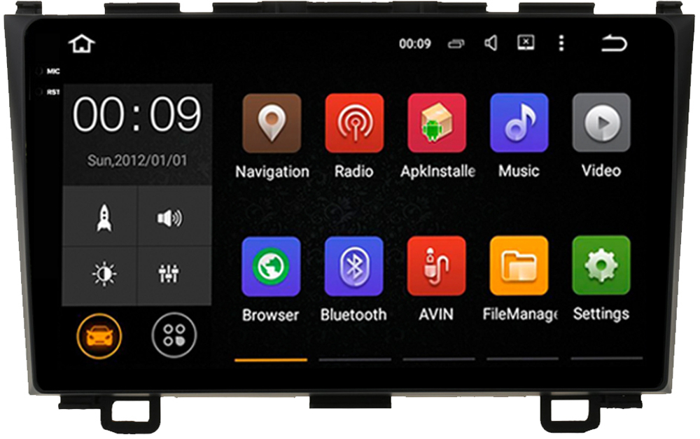 Магнитола для Honda CR-V 2006-2012 - AIROC 2K RX-1903 Android 13, QLed+2K,  ТОП процессор, 8/128, CarPlay, SIM-слот