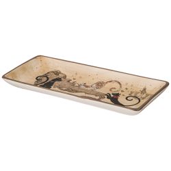 БЛЮДО AGNESS "ПАРИЖСКИЕ КОТЫ" 28*12*3 СМ (КОР=32ШТ.)