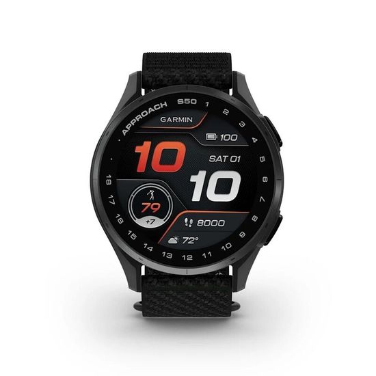 Умные часы Garmin Approach S50 Black