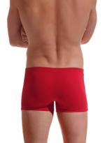 Хлопковые мужские трусы-боксеры (Размер: M) (Цвет: зеленый)