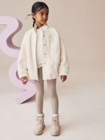 Легинсы с высокой талией для девочки Next B88-648, Бежевый