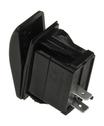 Переключатель двухпозиционный (ON)-OFF 12В/20А 2Р без фиксации 1 положения