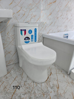Унитаз моноблок безободковый 110 Flora P Trap