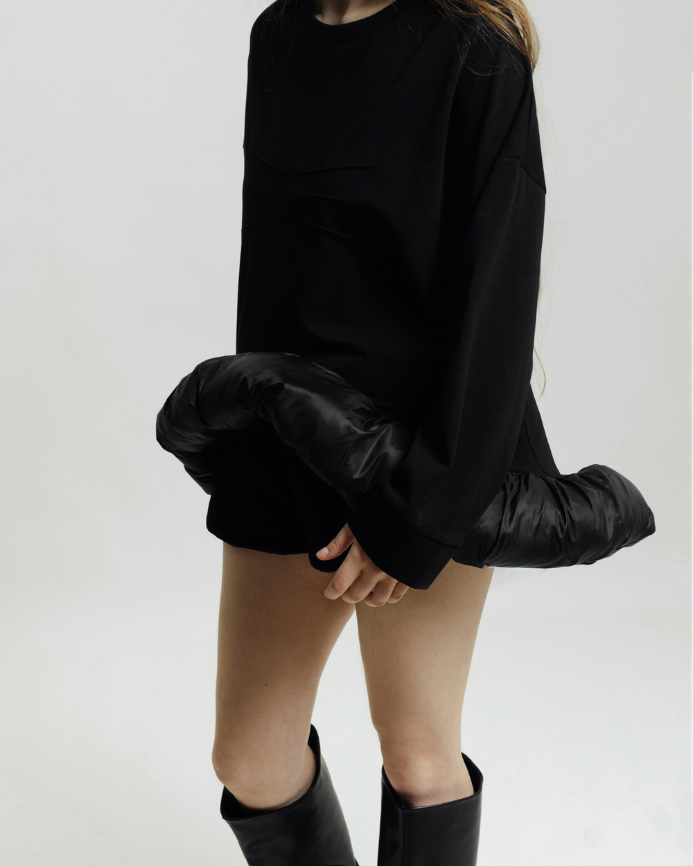 Лонгслив Women Lifebuoy Longsleeve Black and Blac