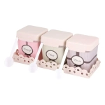 Набор емкостей Уют 1,2л. на подставке (комплект 9 шт)