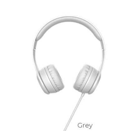 Накладные Bluetooth наушники Hoco W21 gray