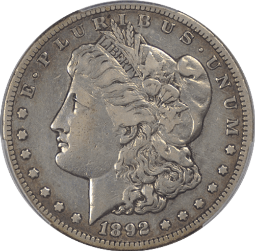 1 доллар США Morgan 1892 г. СС