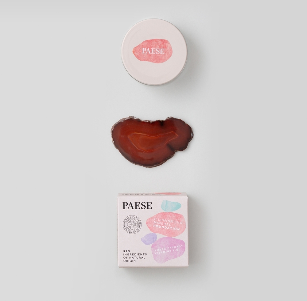 Paese Mineral Line Illuminating - минеральная тональная пудра (осветляющая), 7 g