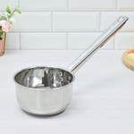 Ковш 1л 14см нерж с ручкой
