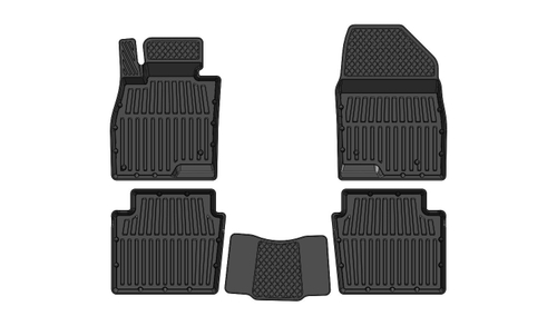 Коврики резиновые в салон 3D PREMIUM для Mazda 6 (2013-) SRTK.PR.MZ.6.13G.02X57