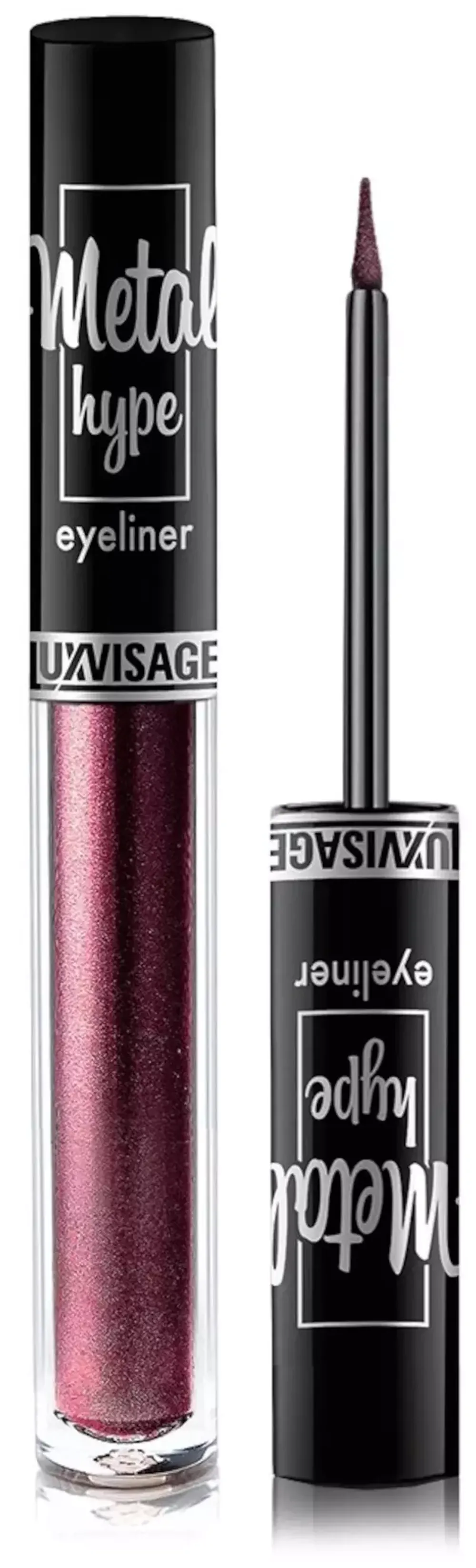 Сияющая цветная подводка для глаз LuxVisage Metal Hype Eyeliner - 01 Volcanic Fire