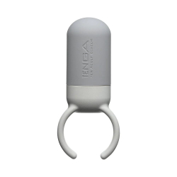 Tenga SVR One Gray - Эрекционное кольцо с вибрацией, серое