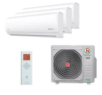 Мульти сплит система Royal Clima на 3 комнаты (25+25+25 кв.м) TRIUMPH