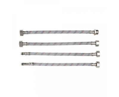 Подводка AQUALINK для смесителя M10 x 1/2' 40см (пара) 01441