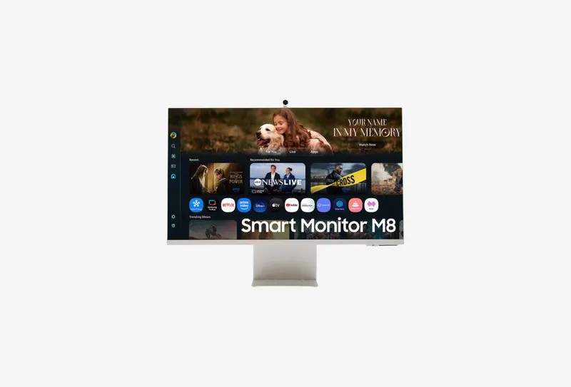 31.5 Монитор Samsung Smart M8 M80F S32FM803UI UHD белый