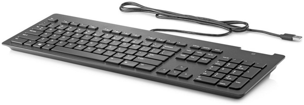 Клавиатура HP Business Slim CCID Z9H48AA черный