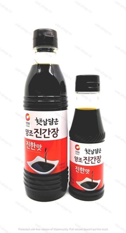 Cоевый соус Soy Sauce Jin для птицы, мяса, рыбы, Daesang, 200-500 мл