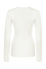 “Silhouette” Лонгслив с драпировкой на груди