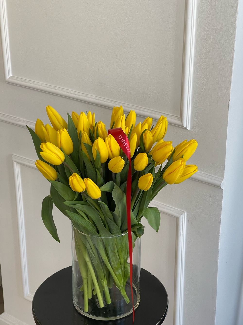 Тюльпаны классика - желтый цвет