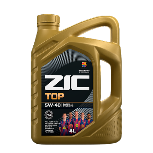 ZIC TOP 5W40 SN Масло моторное