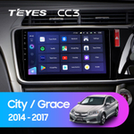 Teyes CC3 10,2" для Honda City, Grace 1  2014-2017 (прав)