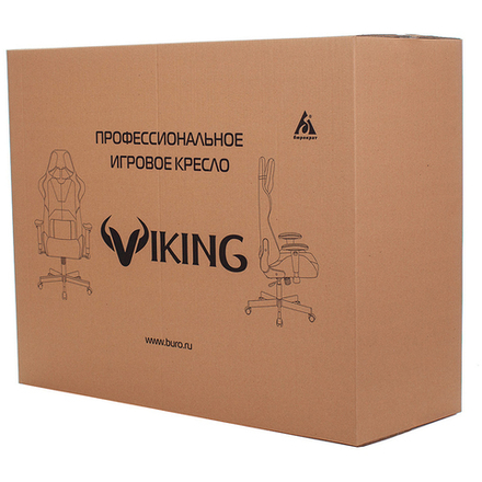 Кресло игровое ZOMBIE VIKING 6 KNIGHT B FABRIC, ML, ткань черный/серый, топ-ган (до 180кг)