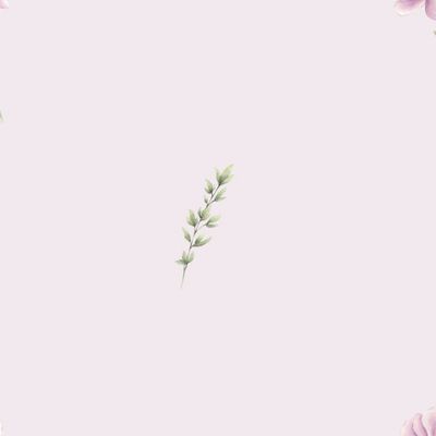 Акварельный цветок