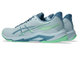 Мужские кроссовки для бадминтона/сквоша Asics Netburner Мячistic FF 4 - cool grey/saba blue