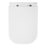 Унитаз подвесной Azario ESCONDA 345х490х350 безободковый, смыв "Скрытое Торнадо", с быстросъемным сиденьем микролифт (AZ-2805E)