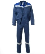 Костюм СТАНДАРТ-2 с СОП куртка, ПК, т.синий/ вас (52-54) 182-188