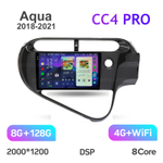 Teyes CC4 Pro 9"для Toyota Aqua 2018-2021
