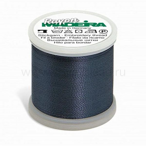 Нитки вышивальные вискоза Madeira Rayon №40, 1000 м, цв. 1160, 9841, 5 катушек