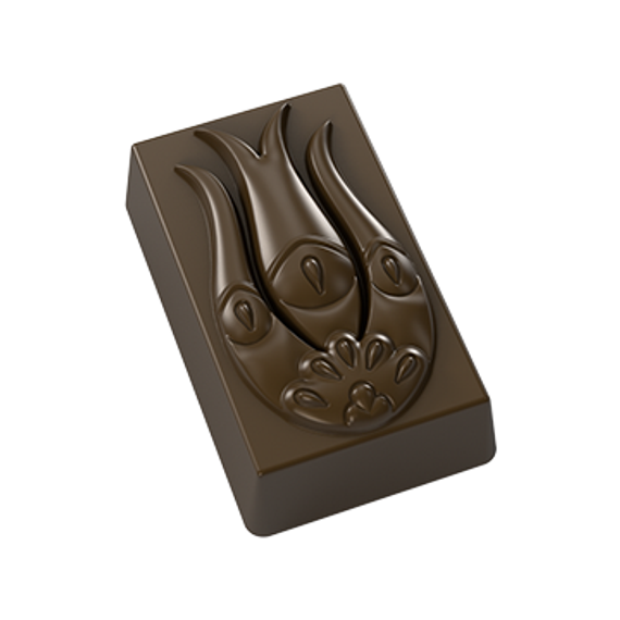 754 | Форма для шоколадных изделий &quot; Бутон&quot; (275*175 мм)