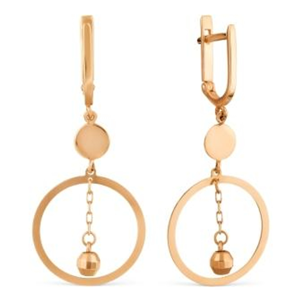 Серьги из золота