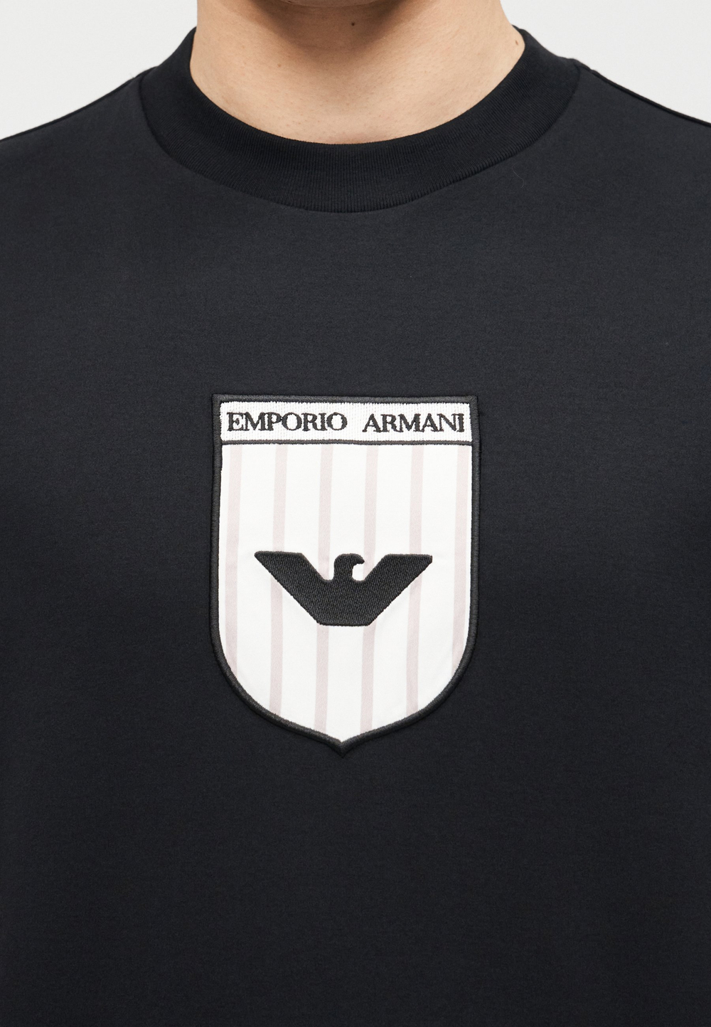 Emporio Armani Футболка с принтом - Чёрный