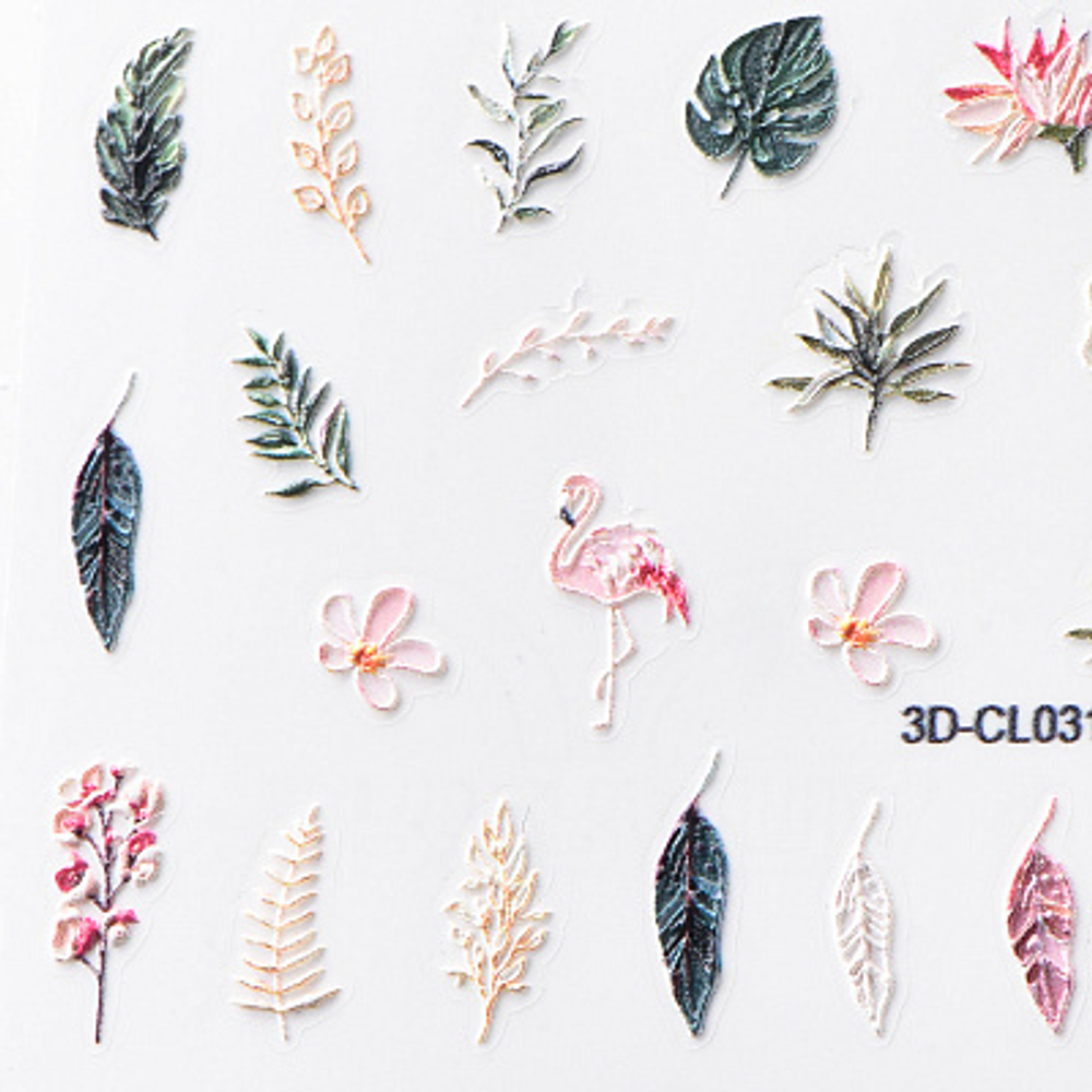 Irisk 3Д-Стикер на клеевой основе