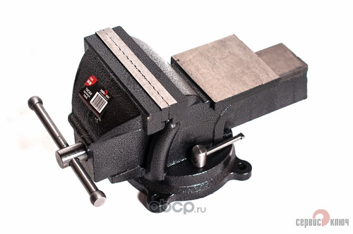 Тиски поворотные 150 мм с наковальней (Сервис Ключ)