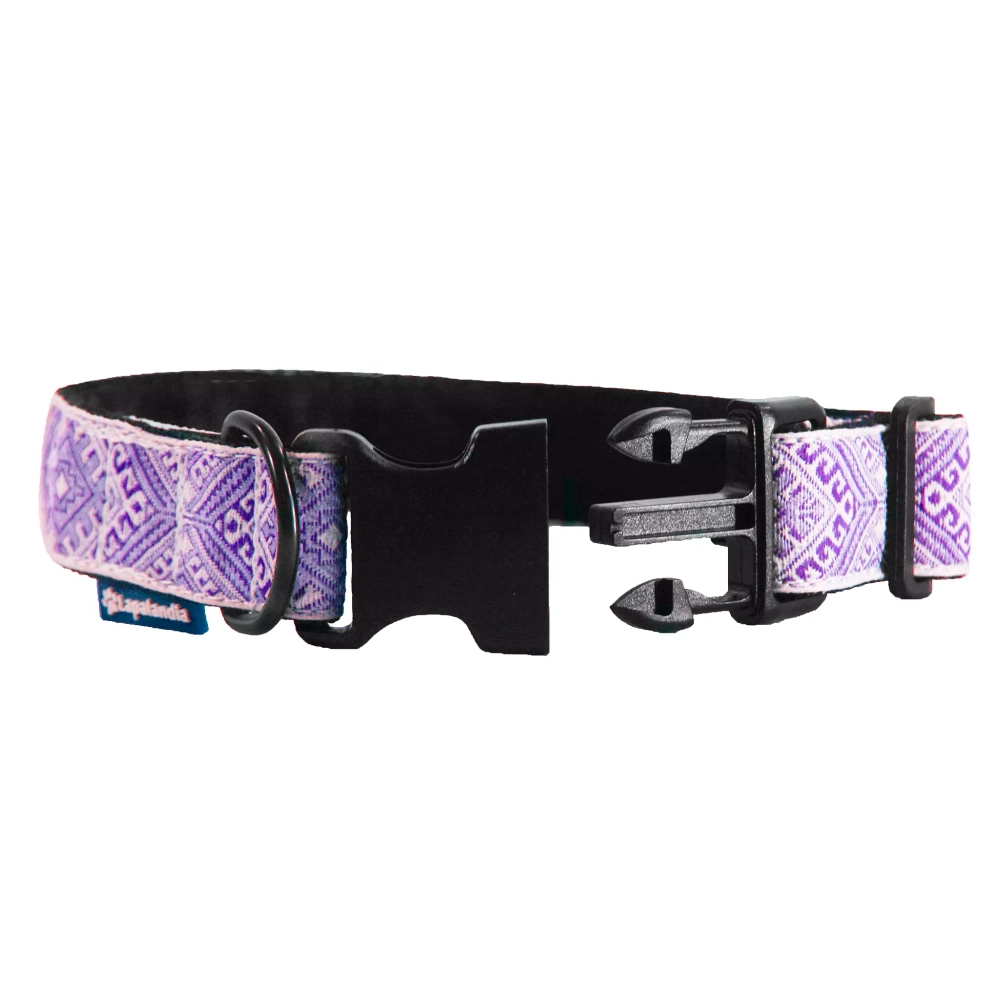 Облегченный регулируемый ошейник "Северные Мотивы" (30 мм)