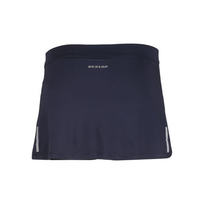 Женская теннисная юбка Dunlop Skirt Women - Dark Blue, Lightgrey