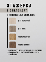 Полка стеллаж на колесиках Mobilis