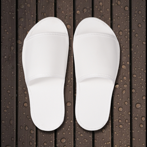 Тапки эвапора, открытый мыс (50 пар) непромокаемые одноразовые р. 43